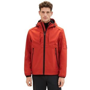 TOM TAILOR Herenjas, 34109 - Fire Red, XXL