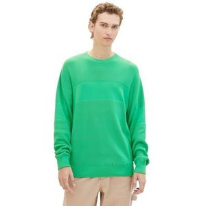 TOM TAILOR Denim Herentrui, 33832 - Classic Flash Green, M
