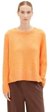 Gebreide pullover met ronde hals