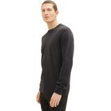 Tom Tailor - BASIC CREWNECK - Herenpullover - Effen - 100% Katoen