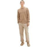 Tom Tailor - BASIC CREWNECK - Heren Pullover - Effen - 100% Katoen