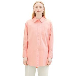 TOM TAILOR Denim Damesblouse, 21171 - Bubble Gum Pink, XL