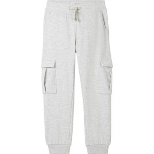 TOM TAILOR Joggingbroek voor jongens, 15398 - Light Stone Grey Melange, 116/122 cm