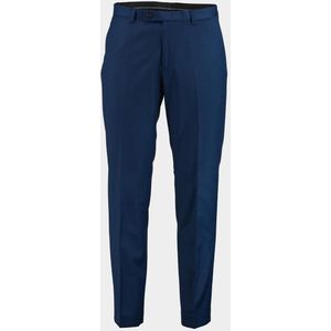 Commander - Wollen Pantalon - Blauw - Polyester/Scheerwol/Elastaan