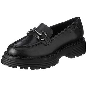 BAGATT Dames Enna Loafer, zwart, 37 EU