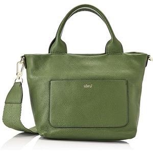 ABRO Shopper Raquel Small, uniseks tas voor volwassenen, groen, Groen
