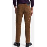 Pierre Cardin Broek Lyon Future Flex Corduroy Bruin Heren Jeans