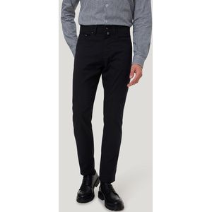 Pierre Cardin Broek zwart, Effen