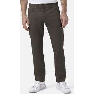 pantalon flatfront Pierre Cardin bruin gemeleerd