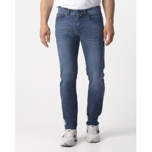 Pierre Cardin - Jeans - Blauw - 84% Katoen, 14% Polyester, 2% Elastaan