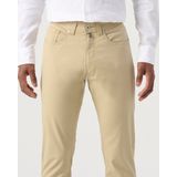 Pierre Cardin - Lyon Tapered 5-Pocket Pantalon - Camel - 98% Katoen, 2% Elastaan