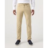 Pierre Cardin - Lyon Tapered 5-Pocket Pantalon - Camel - 98% Katoen, 2% Elastaan
