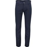 Pierre Cardin - Lyon - Jeans - Donkerblauw Geruit - Wool Touch Cotton