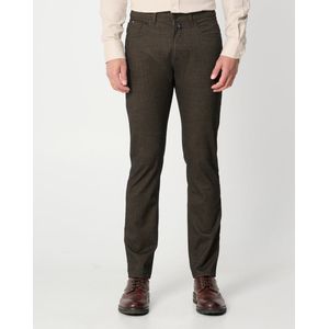 Pierre Cardin - Lyon 5-Pocket Jeans - Bruin - Katoenmix