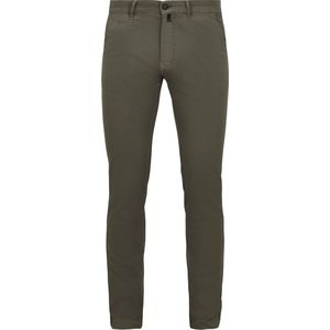 Pierre Cardin - Castres - Chino - Olijfgroen - Regular-fit