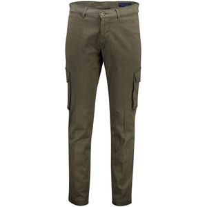 Pierre Cardin - Pantalon - Groen - Katoen - Cargo