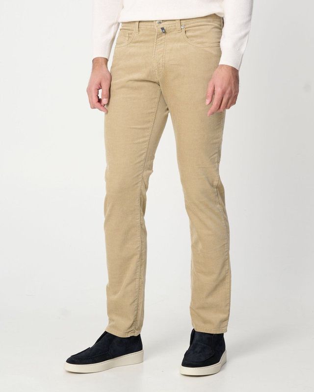 Pierre Cardin - Lyon - Broek - Beige - 98% Katoen 2% Stretch