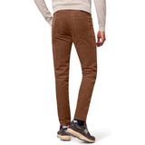 Pierre Cardin - Lyon Tapered - Broek - Bruin - Katoen/Elastaan