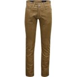 Pierre Cardin - Lyon Tapered - Broek - Bruin - Katoen/Elastaan