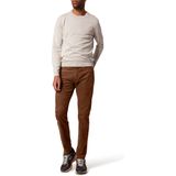 Pierre Cardin - Lyon Tapered - Broek - Bruin - Katoen/Elastaan