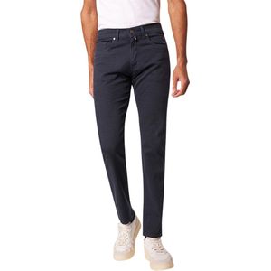 Pierre Cardin - Lyon Tapered Jeans - Donkerblauw - Katoen/Elastaan
