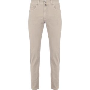 Pierre Cardin - Lyon - Broek - Grijs-Beige - Katoen/Lyocell/Elasthaan