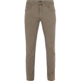 Pierre Cardin - Lyon Tapered - Broek - Taupe - Five-pocket