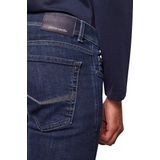 Denim - Effen - Blauw - Slimfit - Lang