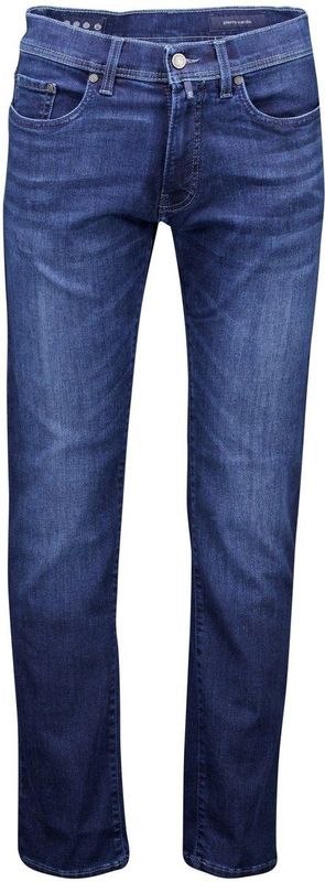 Denim - Effen - Blauw - Slimfit - Lang