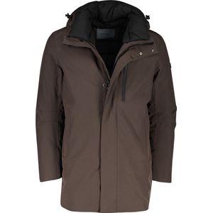 Pierre Cardin - Winterjas - Bruin - 88% Polyamide 12% Elastaan