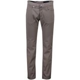 Pierre Cardin - Chino Broek - Bruin - Wol Katoen Nylon Elastaan