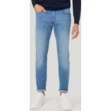 Pierre Cardin - Jeans Lyon - Lichtblauw - Katoen 89% - Heren