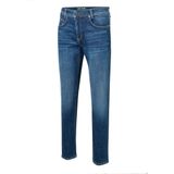 Jeans - Dark Blue - Stretch - Normale Taillehoogte