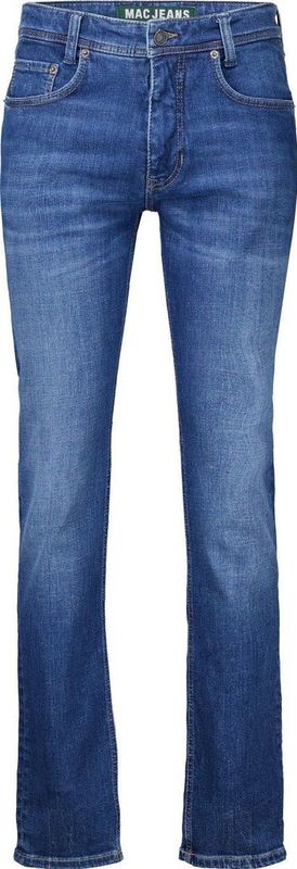 Jeans - Dark Blue - Stretch - Normale Taillehoogte