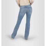 MAC - Bootcut Flare Jeans - Blauw - Katoenmix