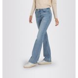 MAC - Bootcut Flare Jeans - Blauw - Katoenmix