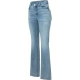 MAC - Bootcut Flare Jeans - Blauw - Katoenmix