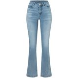 MAC - Bootcut Flare Jeans - Blauw - Katoenmix