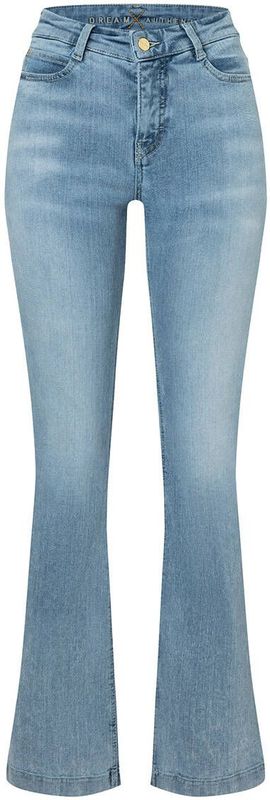 MAC - Bootcut Flare Jeans - Blauw - Katoenmix