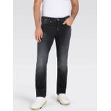 Authentic - Jeans - Zwart - Denim - Ritssluiting