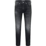 Authentic - Jeans - Zwart - Denim - Ritssluiting