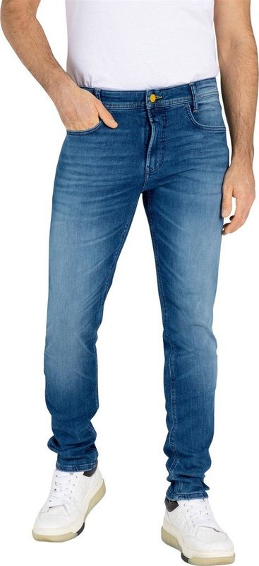 Authentic - Jeans - Dark Blue - Superelastisch - Rechte Pijpbelijning