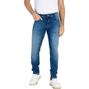 Authentic - Jeans - Donkerblauw - Superelastisch - Recht