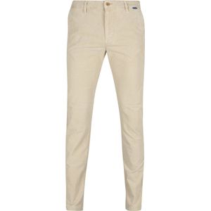 Mac Chino Griffin Corduroy Ecru Heren