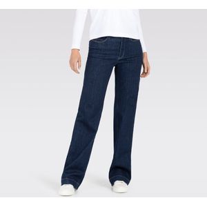 MAC - Dream Wide - Jeans - Donkerblauw - Katoenmix