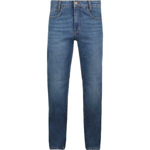 Jeans - Dark Blue Authentic Wash - 5-Pocketsstijl - Met Riemlussen