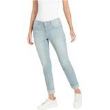 MAC - Slim Fit Jeans - Light Blue Denim - Cropped Lengte