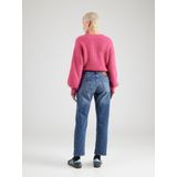 Mid Blue - Jeans - Riemlussen - Steekzakken - Ritssluiting