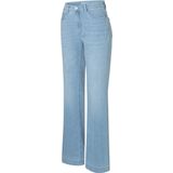 Wide fit jeans met 5-pocketmodel