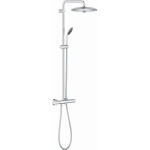 Grohe Vitalio 260 regendoucheset met 6 straalsoorten Ø26cm chroom